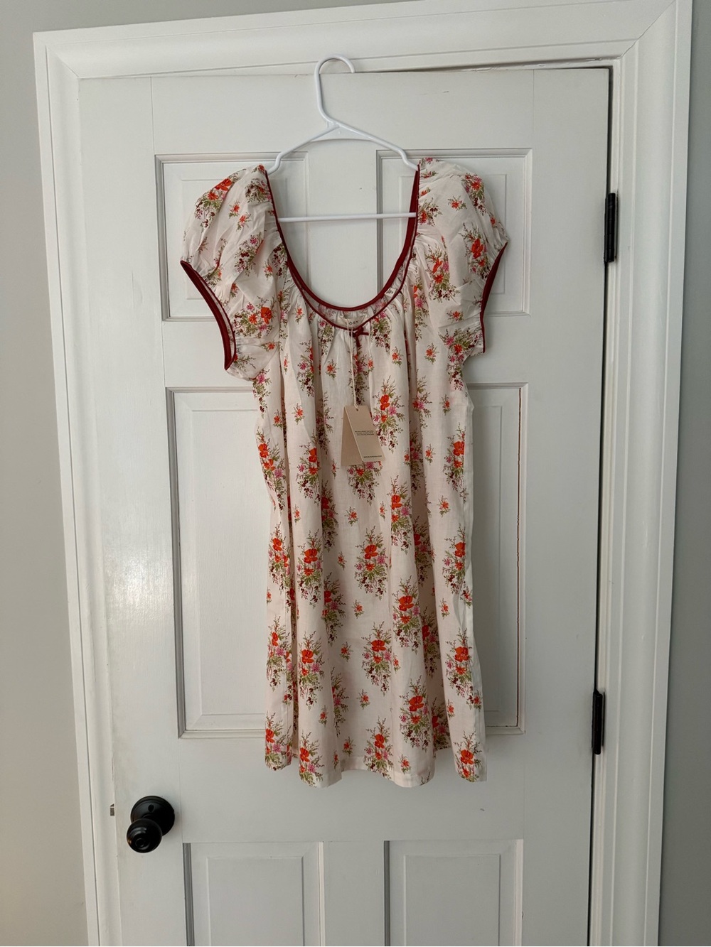 NWT Doen Julia Dress in ROSE PETIT BOUQUET DE CHAMONIX Size M - Picture 2 of 5